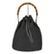 グッチ GUCCI バンブー ナイロン パテント ハンドバッグ nylon patent handbag レディース