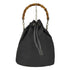 グッチ GUCCI バンブー ナイロン パテント ハンドバッグ nylon patent handbag レディース