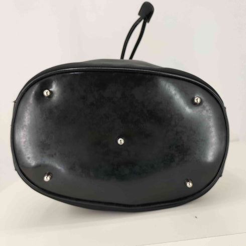 グッチ GUCCI バンブー ナイロン パテント ハンドバッグ nylon patent handbag レディース