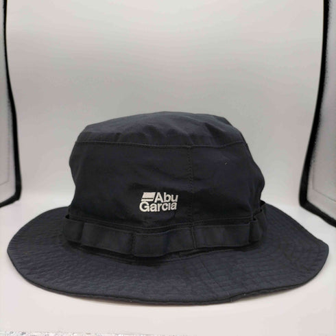 アブガルシア abu garcia ロゴ刺繍 ナイロンレインハット アドベンチャーハット メンズ