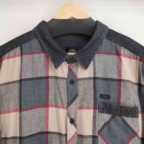 ハーレーダビッドソン HARLEY-DAVIDSON スリムフィット L/S チェックシャツ メンズ import:XXL