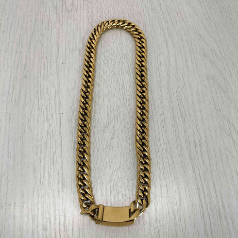 stainless Steel 316L 18KGP 喜平ネックレス メンズ