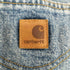 カーハート Carhartt 裏地チェック ブランケット デニムパンツ メンズ 44/30