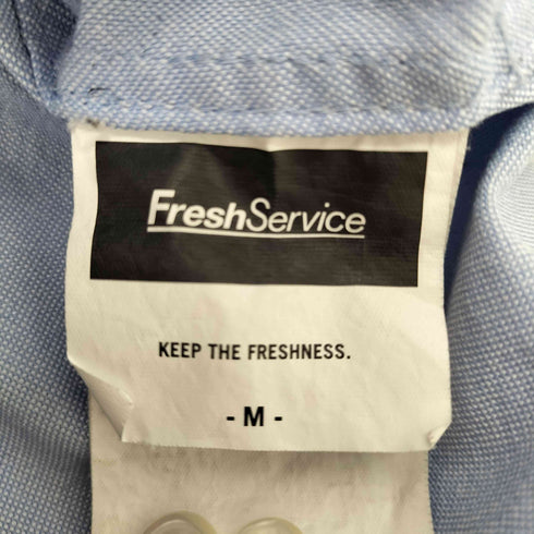 フレッシュサービス Fresh Service DRY OXFORD CORPORATE L/S B.D SHIRT メンズ import:M