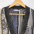 ザラ ZARA ABSTRACT JACQUARD CARDIGAN メンズ import:L