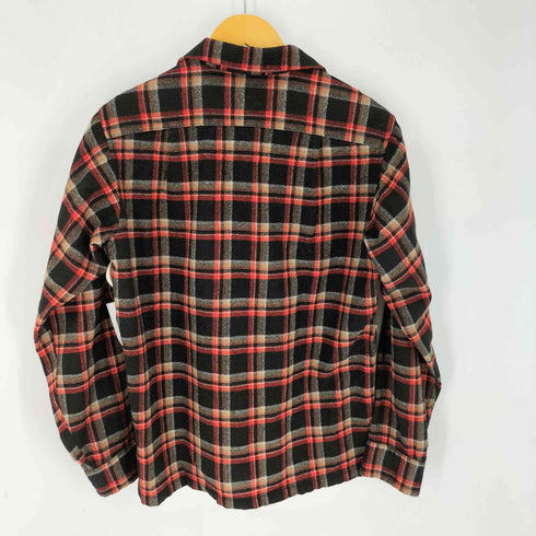 ペンドルトン PENDLETON チェック柄 オープンカラー ボードシャツ ブラックベース メンズ import:M