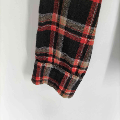 ペンドルトン PENDLETON チェック柄 オープンカラー ボードシャツ ブラックベース メンズ import:M