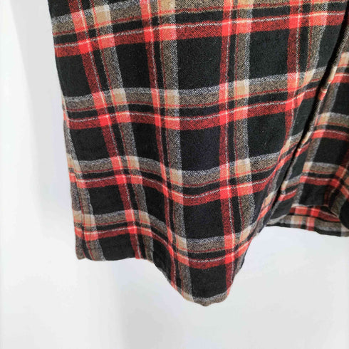 ペンドルトン PENDLETON チェック柄 オープンカラー ボードシャツ ブラックベース メンズ import:M