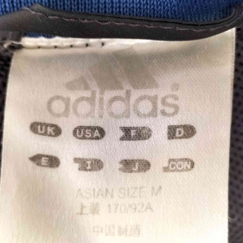 アディダス adidas 00S パフォーマンス ロゴ 刺繍 ジップアップ ジャケット パンツ セットアップ メンズ JPN:M