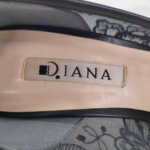 ダイアナ DIANA ポインテッドトゥ レースパンプス レディース JPN:23