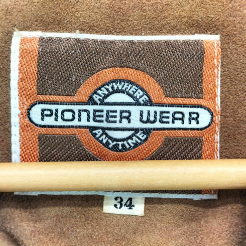 Pioneer Wear スエード ベスト メンズ 34