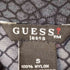 ゲスジーンズ GUESS JEANS リザードスキン 総柄 タイトフィット シャツ ブラウス レディース JPN:S