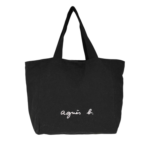 アニエスベー agnes b. ロゴ トートバッグ レディース