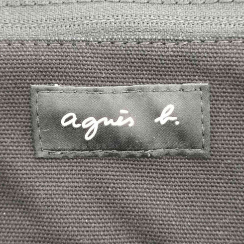 アニエスベー agnes b. ロゴ トートバッグ レディース
