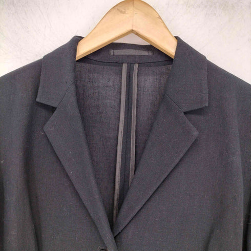 バーバリーロンドン BURBERRY LONDON リネン100 3B テーパードジャケット レディース JPN:40
