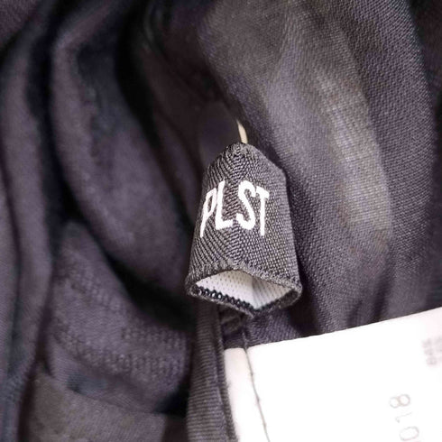 プラステ PLST カットジャカード ペプラム ブラウス レディース JPN:M