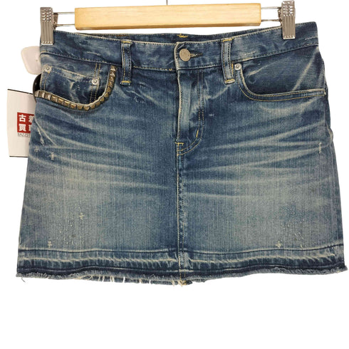 ヒステリックグラマー HYSTERIC GLAMOUR スタッズ デニムミニスカート Y2K レディース XS