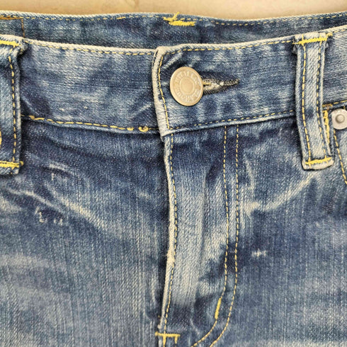 ヒステリックグラマー HYSTERIC GLAMOUR スタッズ デニムミニスカート Y2K レディース XS
