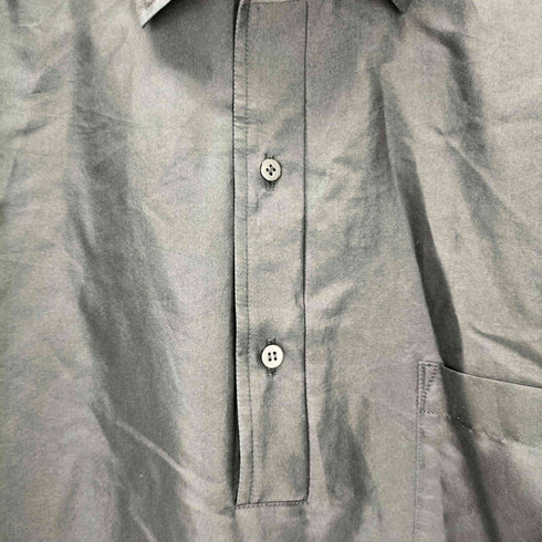 ケール Cale In part 別注 12匁シルク羽二重 Pull-over L/S Shirts メンズ 3