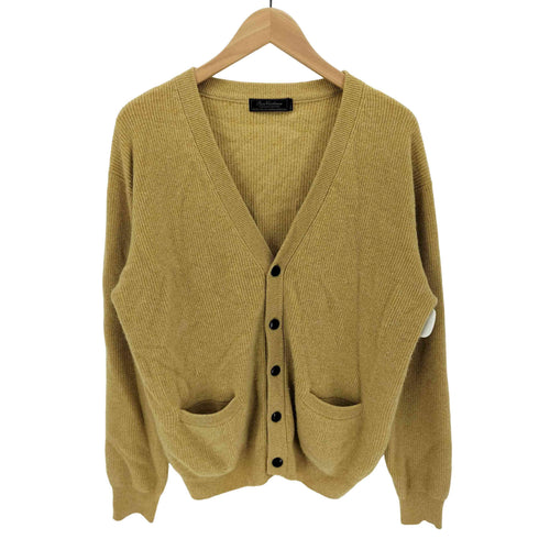 ピュアカシミヤ pure cashmere カシミヤ100 Vネック カーディガン メンズ JPN:L