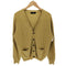 ピュアカシミヤ pure cashmere カシミヤ100 Vネック カーディガン メンズ JPN:L