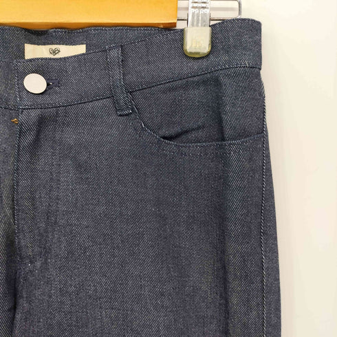 ビバユー VIVAYOU 00S レース ターンアップカフス デニムパンツ レディース JPN:S