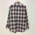 インディペンデント INDEPENDENT 90-00s USA製 ロゴパッチ ダブルポケット マドラスチェック ネルシャツ メンズ import:XL