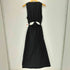 ザラ ZARA GABARDINE MIDI DRESS WITH CUT-OUT DETAILミディドレス レディース import:S