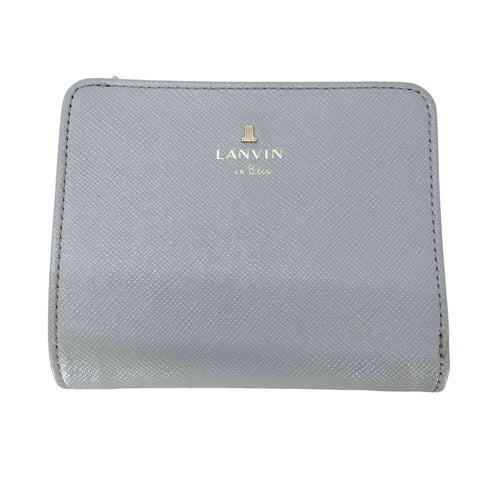 ランバンオンブルー LANVIN en Bleu リュクサンブールカラー 二つ折り Lファスナー 財布 レディース