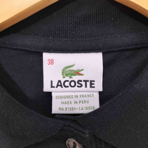 ラコステ LACOSTE ワンポイント ポロシャツ レディース EUR:38