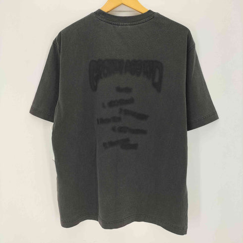 アーティストロゴプリントクルーネックTシャツ メンズ import:M