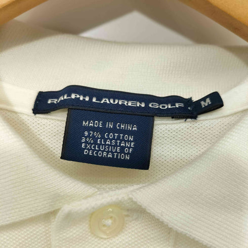 ラルフローレンゴルフ RALPH LAUREN GOLF ミドルポニー 刺繍 ポロシャツ レディース import:M