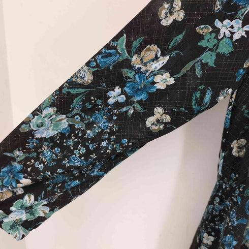 lake alster フラワープリントチュニック レディース L-XL
