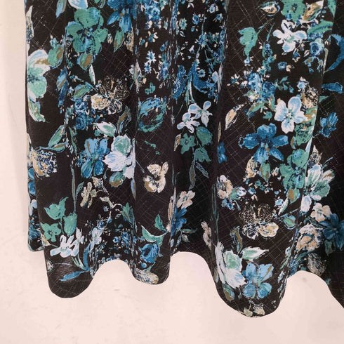 lake alster フラワープリントチュニック レディース L-XL