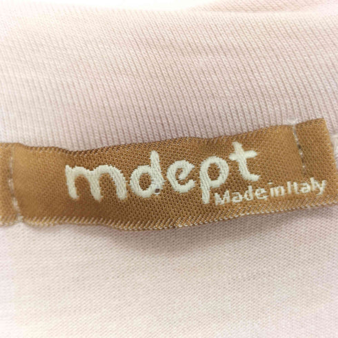 mdept イタリア製 レイヤードデザインワンピース レディース