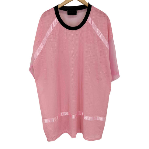 nanasound メッシュ切替カットソー レディース