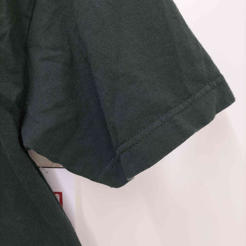 キャラクス CALUX カットオフ クロップド ロゴ S/S クルーネック Tシャツ レディース