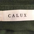 キャラクス CALUX カットオフ クロップド ロゴ S/S クルーネック Tシャツ レディース