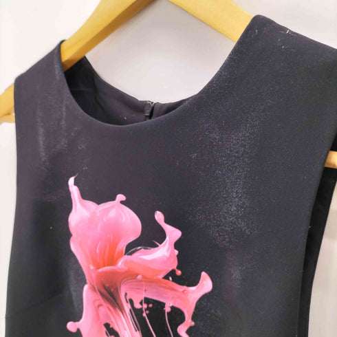 デシグアル Desigual 24AW FLORAL PRINT DRESS PHOENIX フローラル プリント ドレス ノースリーブ ワンピース レディース import:M