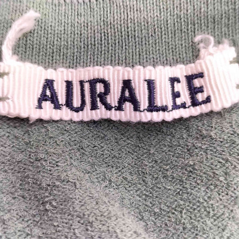 オーラリー AURALEE 22SS HIGH GAUGE COTTON PILE KNIT U-NECK TEE レディース JPN:0