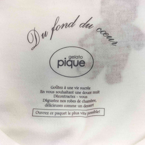 ジェラートピケ gelato pique ベア柄ワンピース レディース ONE SIZE