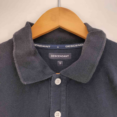 ディセンダント DESCENDANT ロゴ刺繍 s/s ポロシャツ メンズ JPN:3
