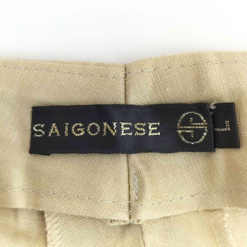 SAIGONESE ワイドチャイナパンツ レディース JPN:L