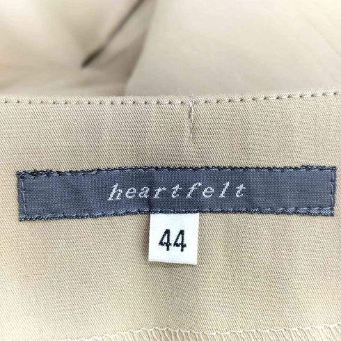 heartfelt ボックスプリーツロングスカート レディース 44