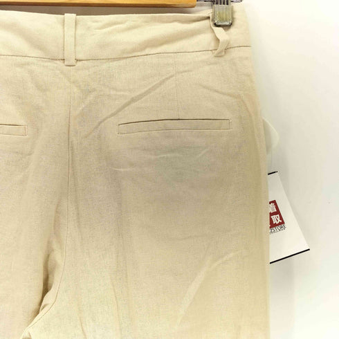 ザラ ZARA リネン混 スラックスパンツ レディース 26