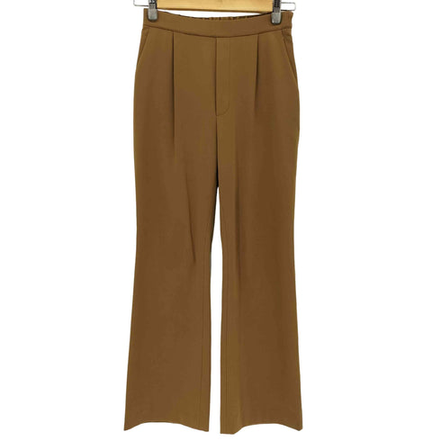 グリーンレーベルリラクシング GREEN LABEL RELAXING フレックス ムーブ フレア パンツ レディース 36