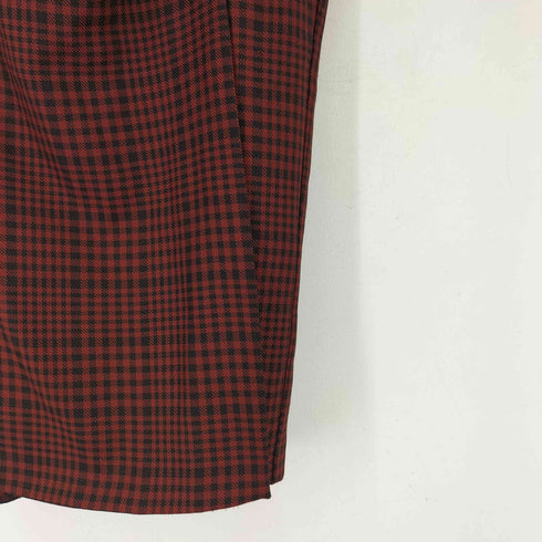 ザラ ZARA ギンガムチェック ギャザータイトスカート レディース JPN:S