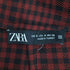 ザラ ZARA ギンガムチェック ギャザータイトスカート レディース JPN:S