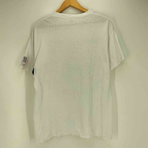 90S USA製 HIGH5ボディ サッカー 国旗 大会 USA94 コピーライト1991 WC94 TM シングルステッチ S/S Tシャツ メンズ import:L