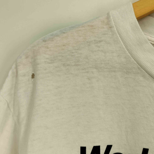 90S USA製 HIGH5ボディ サッカー 国旗 大会 USA94 コピーライト1991 WC94 TM シングルステッチ S/S Tシャツ メンズ import:L